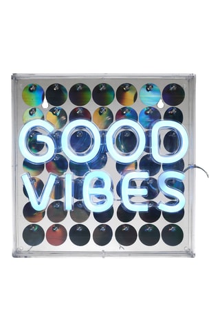 Tafellamp Neon Good Vibes - Blauw