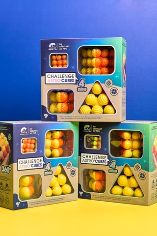 Rompicapo Astro Cubes - 4 pezzi - Dai 6 anni - Modello casuale