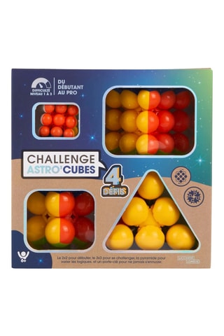 Rompicapo Astro Cubes - 4 pezzi - Dai 6 anni - Modello casuale