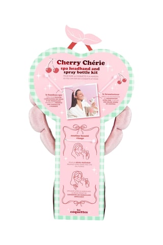 Cerchietto e spray Les Coquettes - Rosa