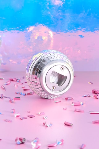 Apribottiglie Boule Disco - 7 x 6,8 x 7 cm