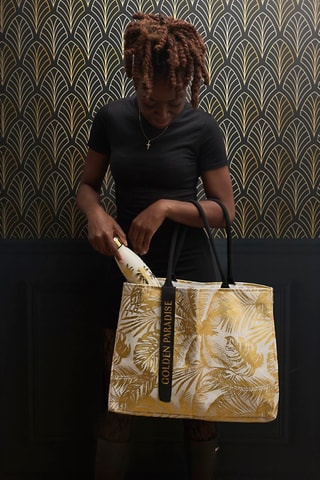 Shopping bag Golden Paradise - Multicolore