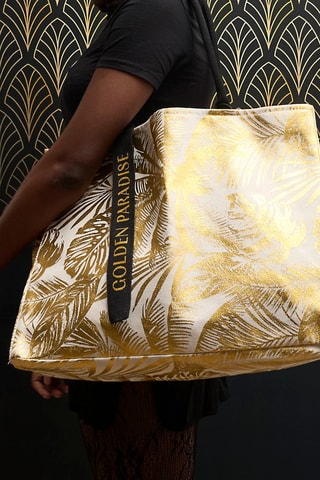 Shopping bag Golden Paradise - Multicolore