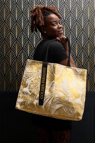 Shopping bag Golden Paradise - Multicolore