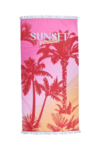 Telo mare Sunset Paradise - 90 x 190 cm - Multicolore