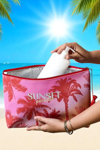 Pochette Sunset Paradise - Multicolore