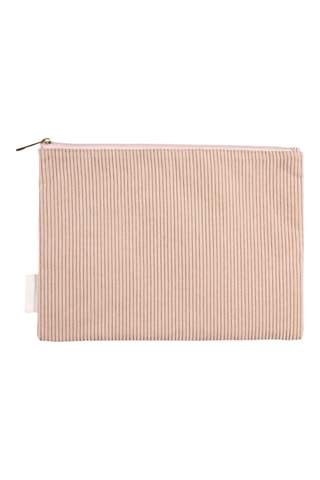 Trousse in velluto B*tch - Beige