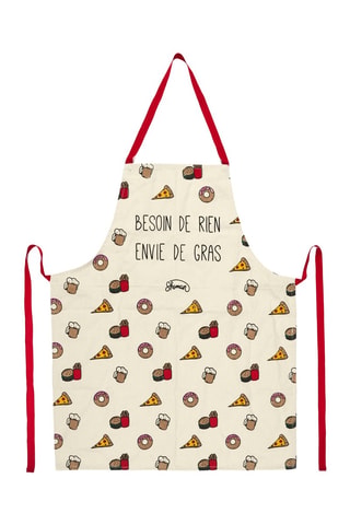 Grembiule Besoin de rien envie de gras (Non ho bisogno di niente, ho voglia di grasso) - Multicolore
