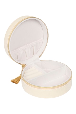 Portagioie Golden Paradise - Beige - 5 x 12 x 12 cm