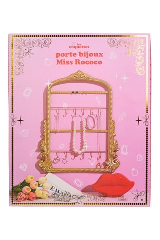 Guarda-joias Miss Rococo - Dourado 41 x 2,2 x 51 cm
