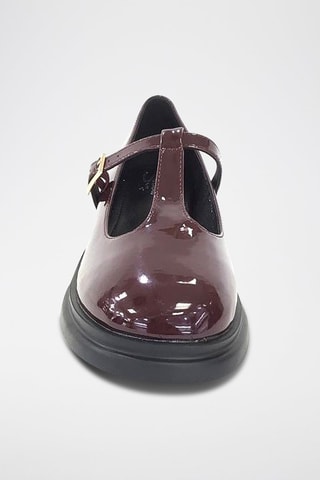 Gelakte Saloméschoenen - Bordeauxrood