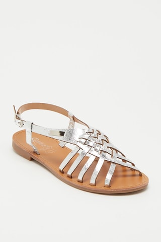 Sandalen Zilverkleurig