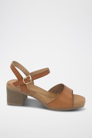 Sandalen met Hak - Camel