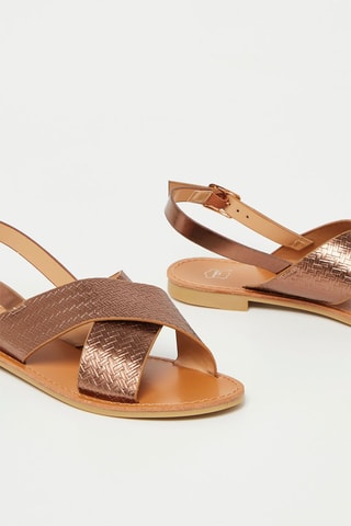 Sandalen - Bronskleurig