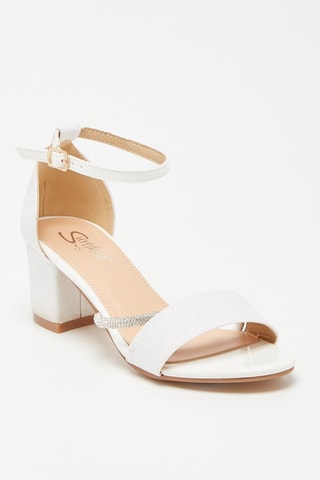 Sandalen met Hak Wit