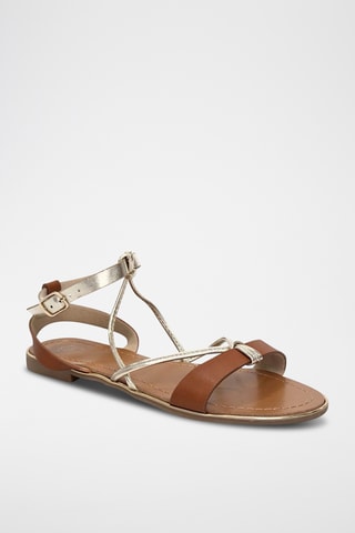 Romeinse Sandalen - Camel