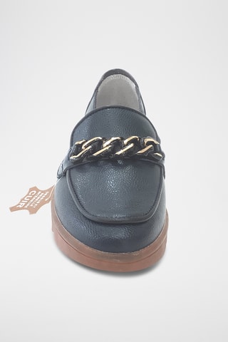 Leren Mocassins - Blauw