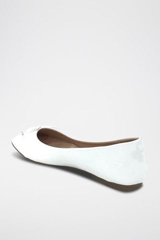 Gelakte Ballerina’s - Wit