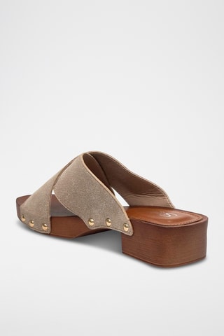 Muiltjes met Hak - Beige