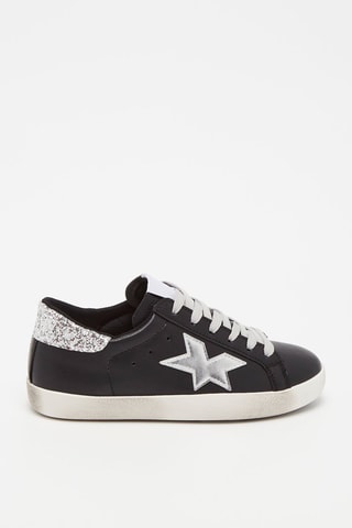 Sneakers Zwart en Zilverkleurig