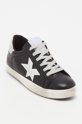 Sneakers Zwart en Zilverkleurig