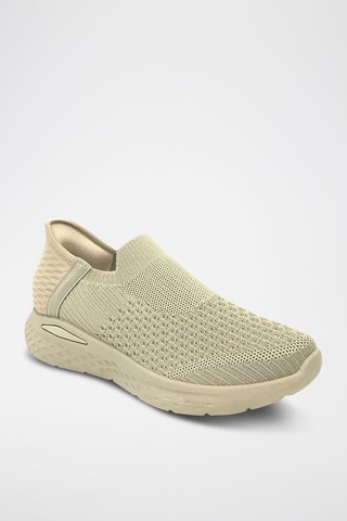 Slip-ons- Kaki