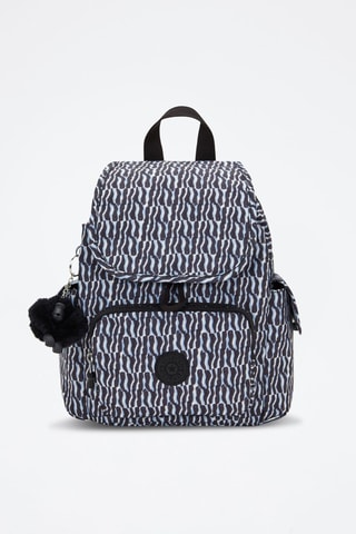 Mochila City Pack Mini - Preto e branco
