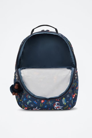 Mochila Seoul - Azul-petróleo e preto