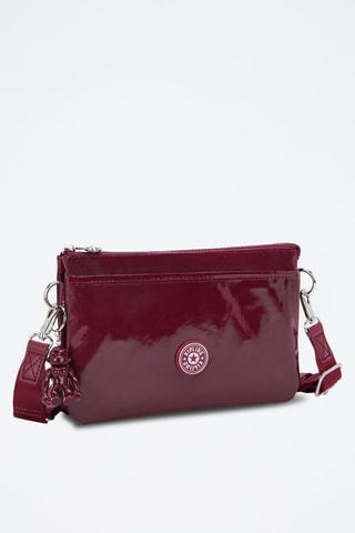 Mala a tiracolo envernizada Riri - Bordô