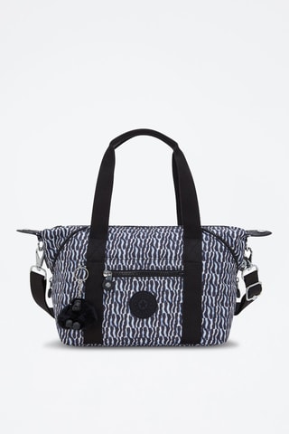 Mala shopper Art Mini - Cinzento e preto