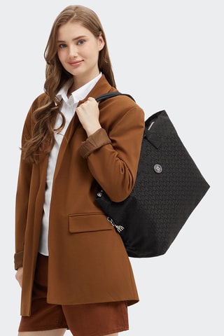 Mala shopper Colissa Up - Preto