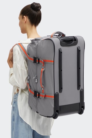 Saco de viagem com rodas Teagan M - Cinzento - 66 cm