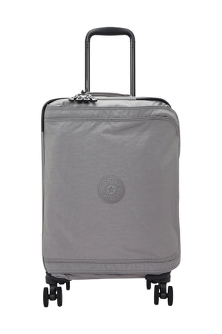 Mala de cabine Spontaneous S - 33 cm - Cinzento e laranja