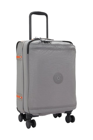 Mala de cabine Spontaneous S - 33 cm - Cinzento e laranja