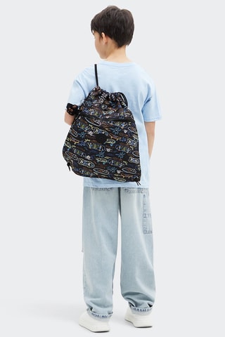 Mochila Supertaboo - Preto e azul