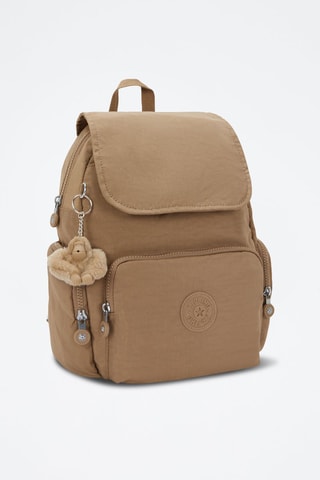 Mochila City Zip S - Castanho