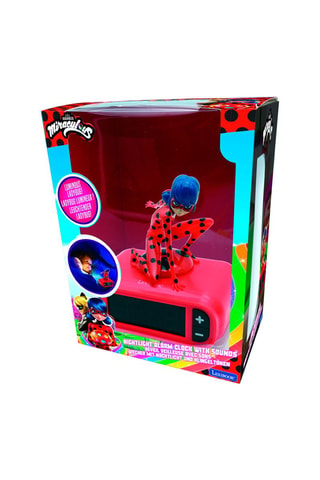 Radio despertador con luz quitamiedos Ladybug Miraculous - Desde 3 años