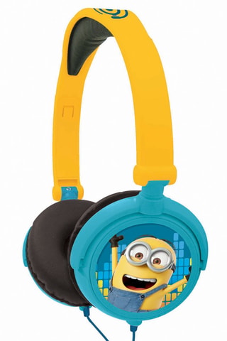 Cascos estéreo plegables con cable Los Minions  Desde 4 años - Multicolor