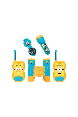 Kit aventura con walkie-talkies Los Minions - Desde 7 años