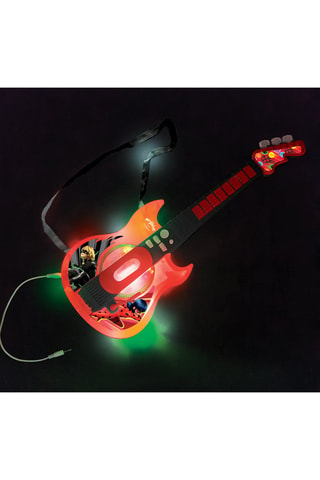 Guitarra electrónica con luz Miraculous  Desde 3 años