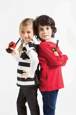 2 walkie-talkies Miraculous Desde 3 años
