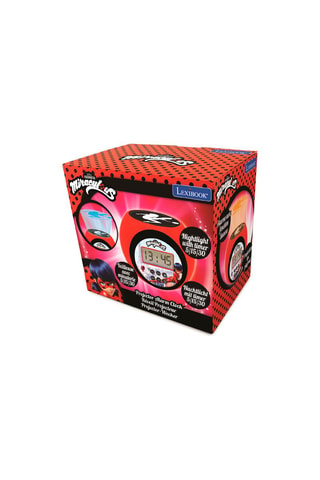Despertador con proyector Miraculous Rojo