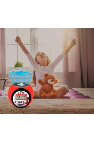 Despertador con proyector Miraculous Rojo