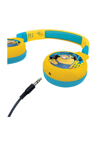 Cascos plegables Los Minions Desde 4 años - Azul y amarillo