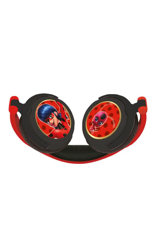 Cascos estéreo plegables con cable Miraculous  Desde 4 años - Rojo