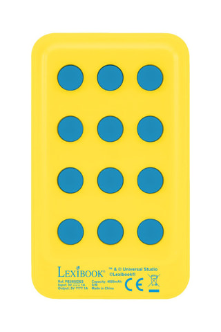 Batería externa 4000 mAh Los Minions  Desde 6 años