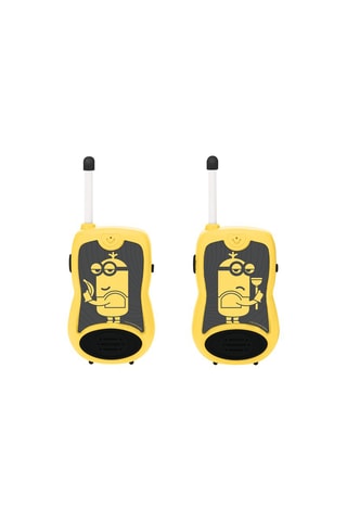 2 walkie-talkies Los Minions Desde 3 años
