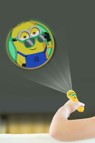 Proyector de historias y linterna Los Minions - Desde 3 años
