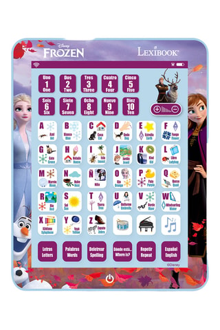 Tablet educativa bilingüe Frozen Disney - Desde 3 años