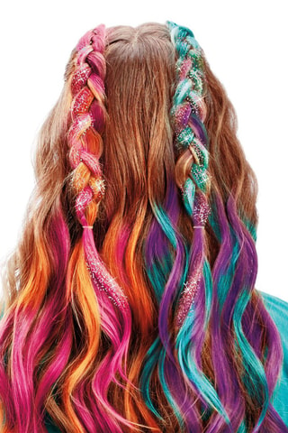 Estuche Estudio de extensiones de colores - Desde 8 años